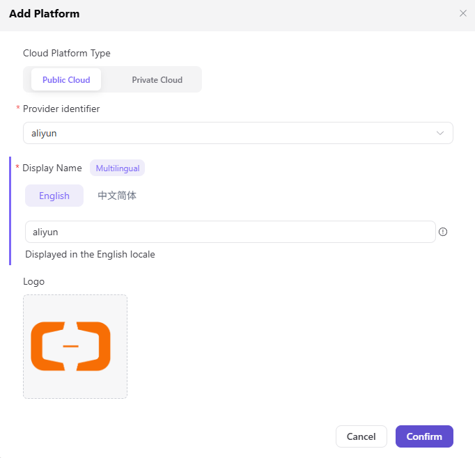 Add a cloud platform
