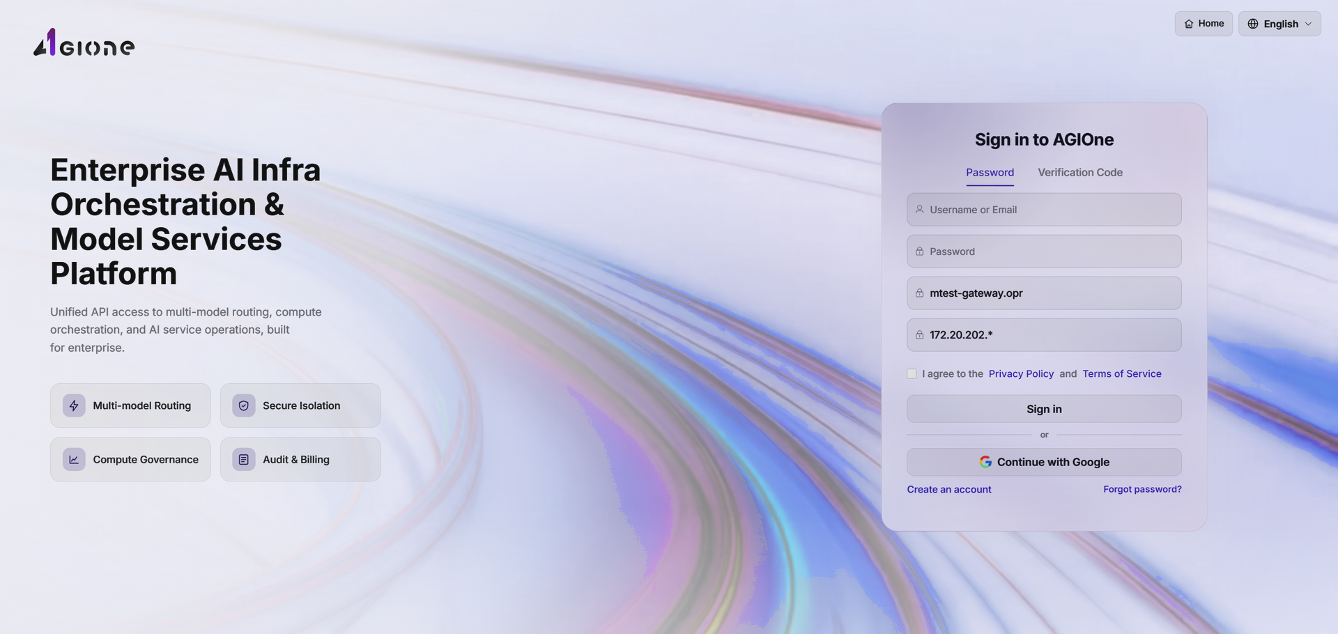 Use password sign-in