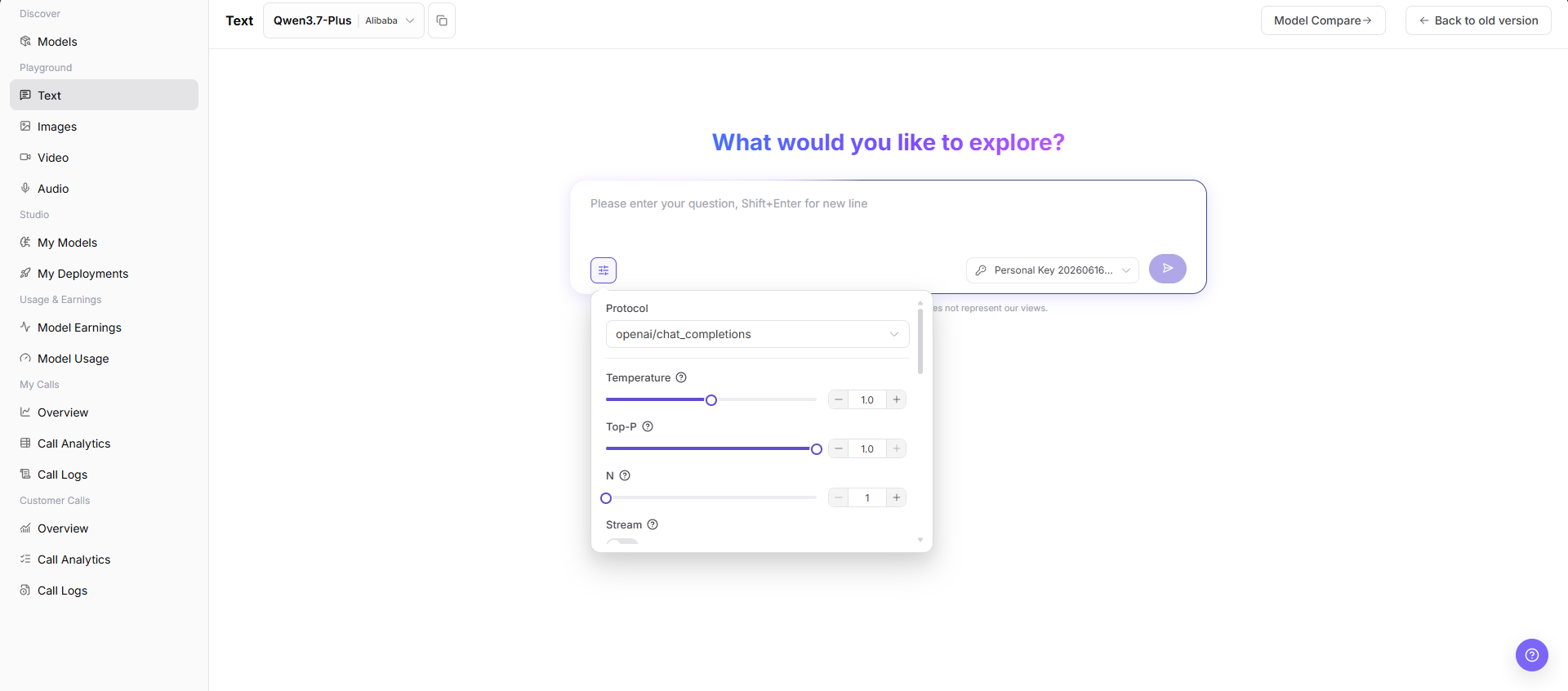 Text page