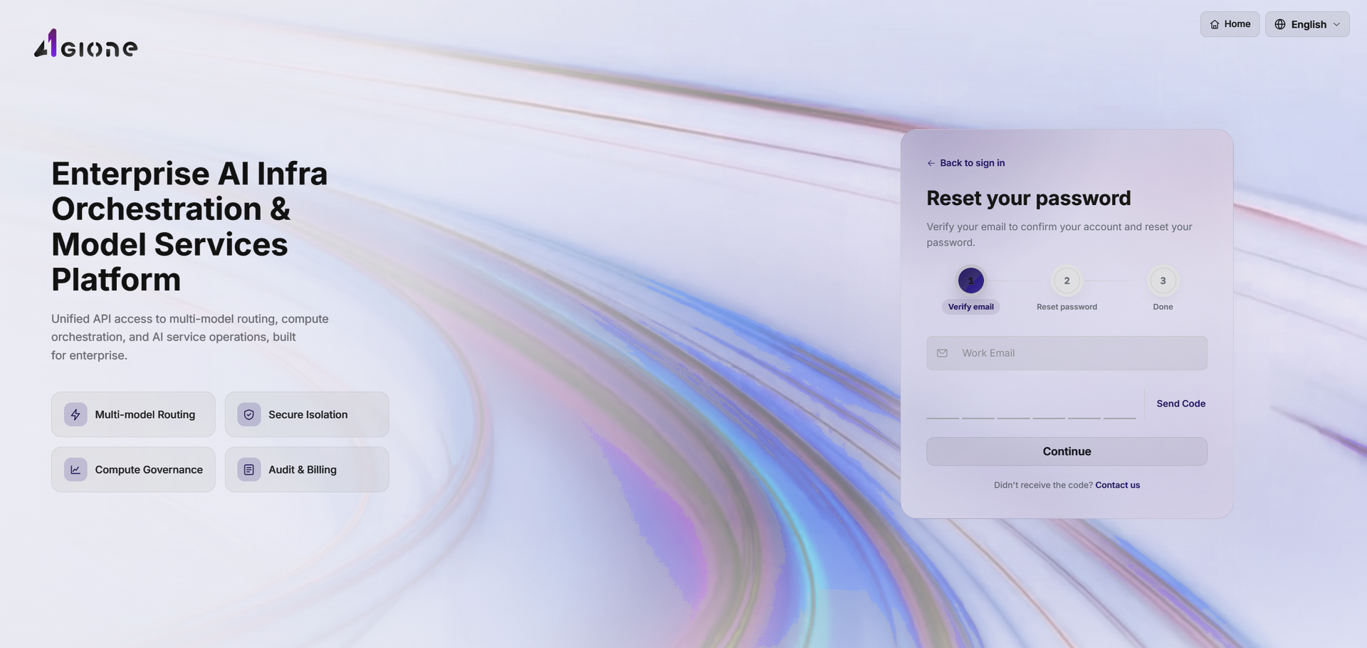 Verify the registered email